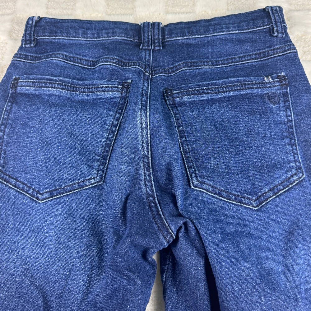 Kuhl Womens Straight Leg Jeans Dark Indigo Blue Denim Outdoor Pants Size 2 - Picture 13 of 15